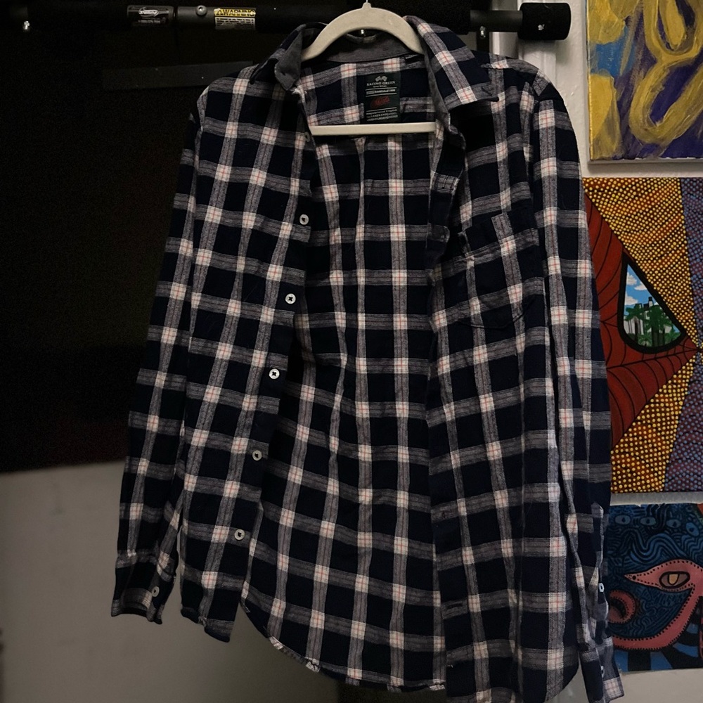 Blue Plaid Flanel